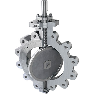 Double offset butterfly valves are available in wafer, lug and double flange design with lever, gearbox, pneumatic actuator, electrical actuator and so on.