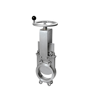 Uni-directional high performance for off-seating pressure wafer style knife gate valve for general industrial applications
