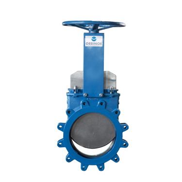 Uni-directional AWWA C520-14 lug type knife gate valve for general industrial applications