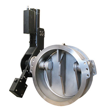 Tilting disc check valve for protecting reverse flow situations in pressurized piping systems and on the pump pressure side in a wide range of media